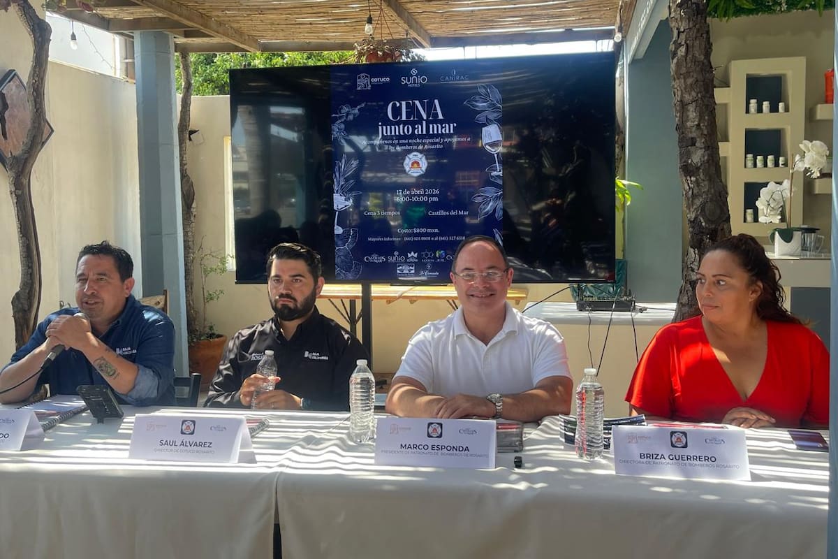 Restauranteros de Rosarito organizan cena con causa en apoyo a bomberos