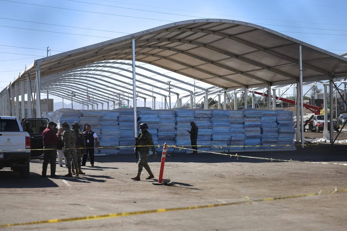 Avanza instalación de albergue