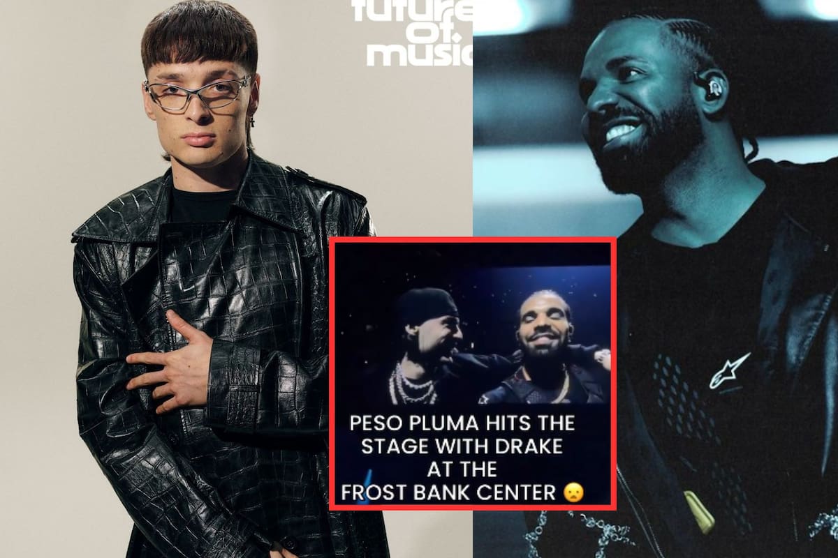 Drake sorprende al invitar a Peso Pluma al escenario durante su concierto en Texas