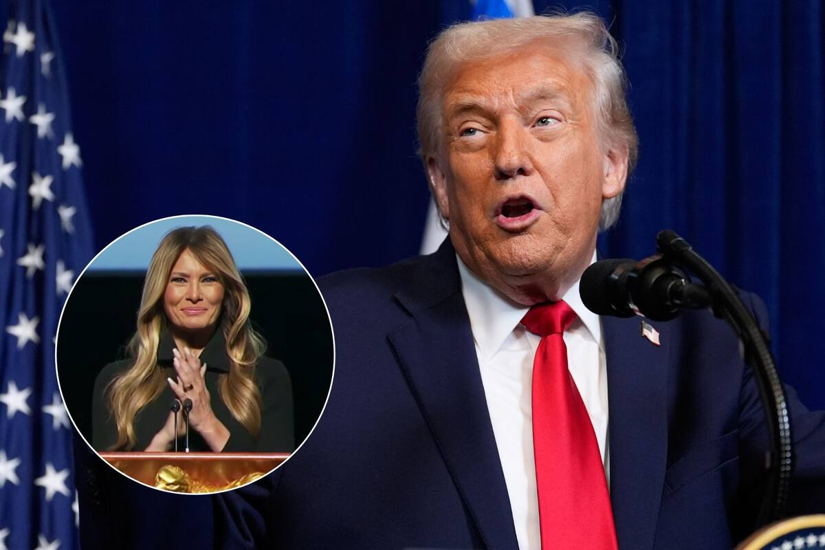 Trump asegura que Melania es “más abierta” en su segundo periodo presidencial durante el estreno del documental “MELANIA” en Washington