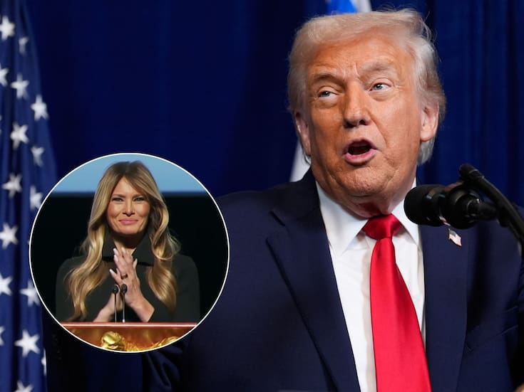Trump asegura que Melania es “más abierta” en su segundo periodo presidencial durante el estreno del documental “MELANIA” en Washington