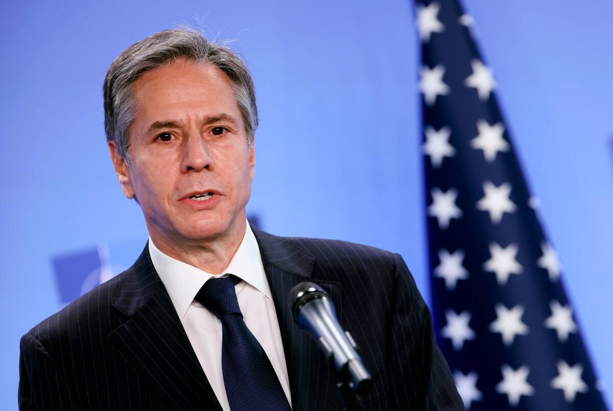 Fotografía de archivo del secretario de Estado estadounidense, Antony Blinken. | Crédito: EFE/Kenzo Tribouillard/Archivo