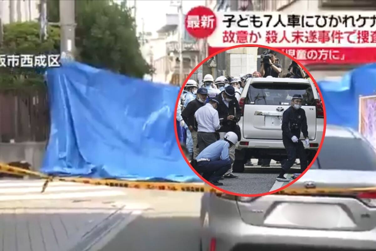 Atropello intencional en Osaka: Hombre arremete contra niños que salían de la escuela