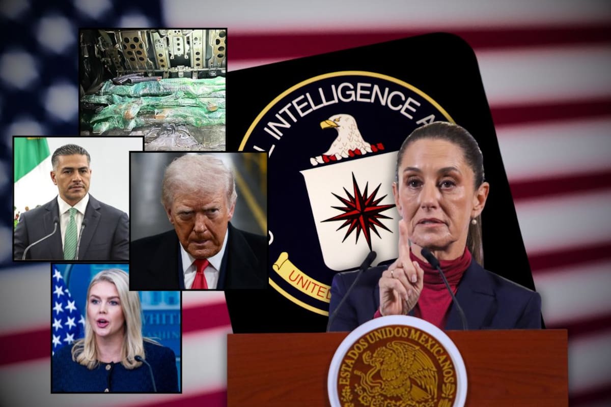 Luego de descubrir agentes de la CIA en México y las exigencias de aclaración a EEUU, autoridades estadounidenses decomisan arsenal en la frontera que podría terminar en manos del crimen organizado mientras Trump asegura que “Estados Unidos es la única esperanza” de México