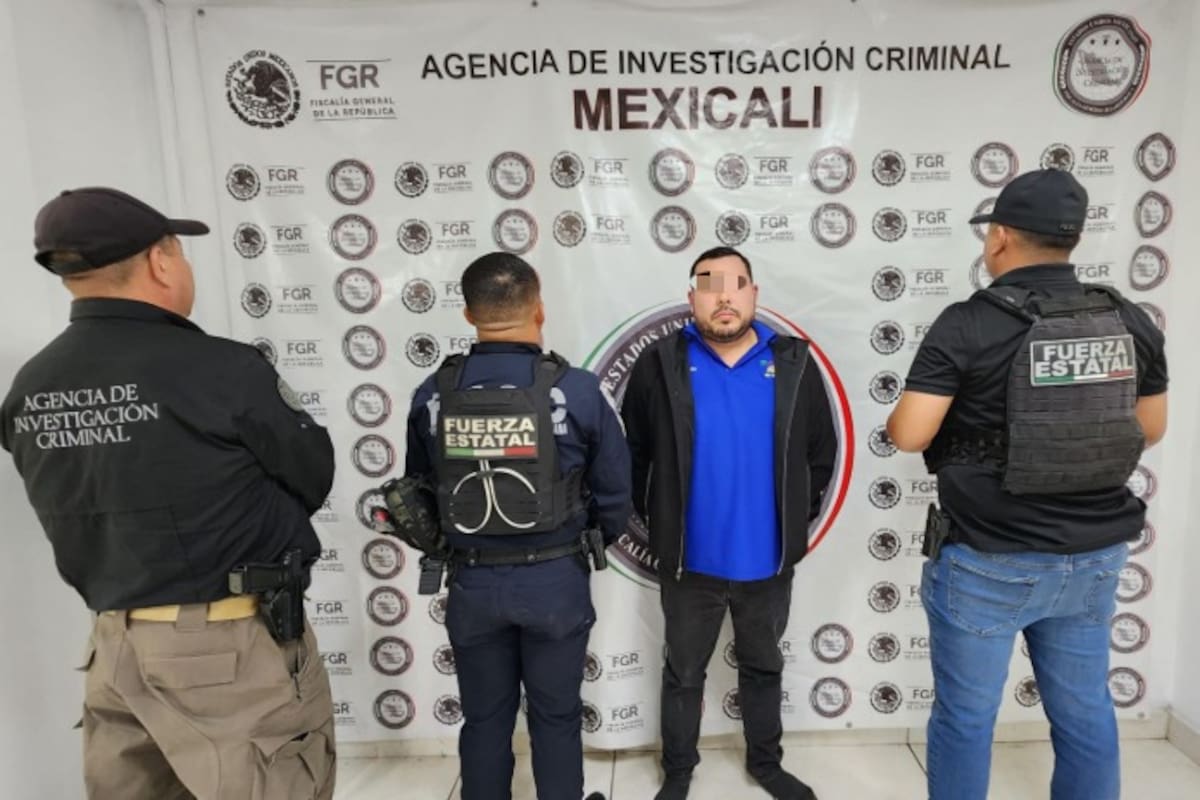 Detienen en Mexicali a hombre buscado por la Interpol