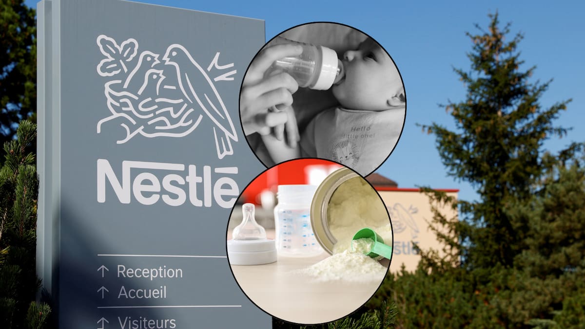 Francia investiga la muerte de dos bebés que consumieron fórmulas de Nestlé retiradas por posible toxina; no hay vínculo confirmado y análisis concluirán en 10 días. Foto: Canvas, Reuters