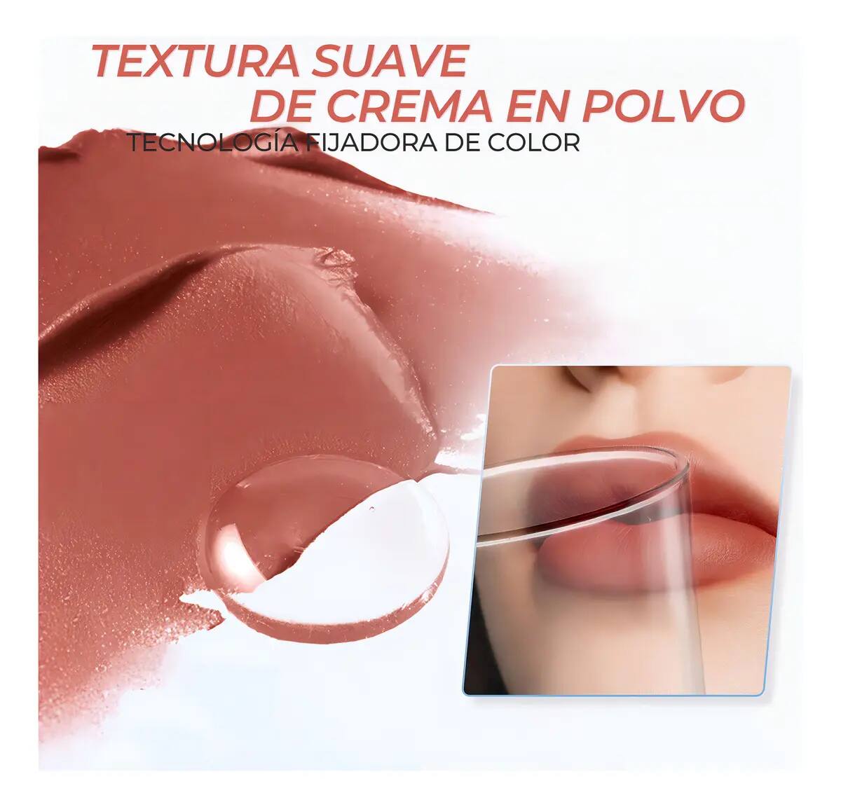 Labial Air Cushion Mate de larga duración en el tono 05 Baya Cálida | Mercado Libre