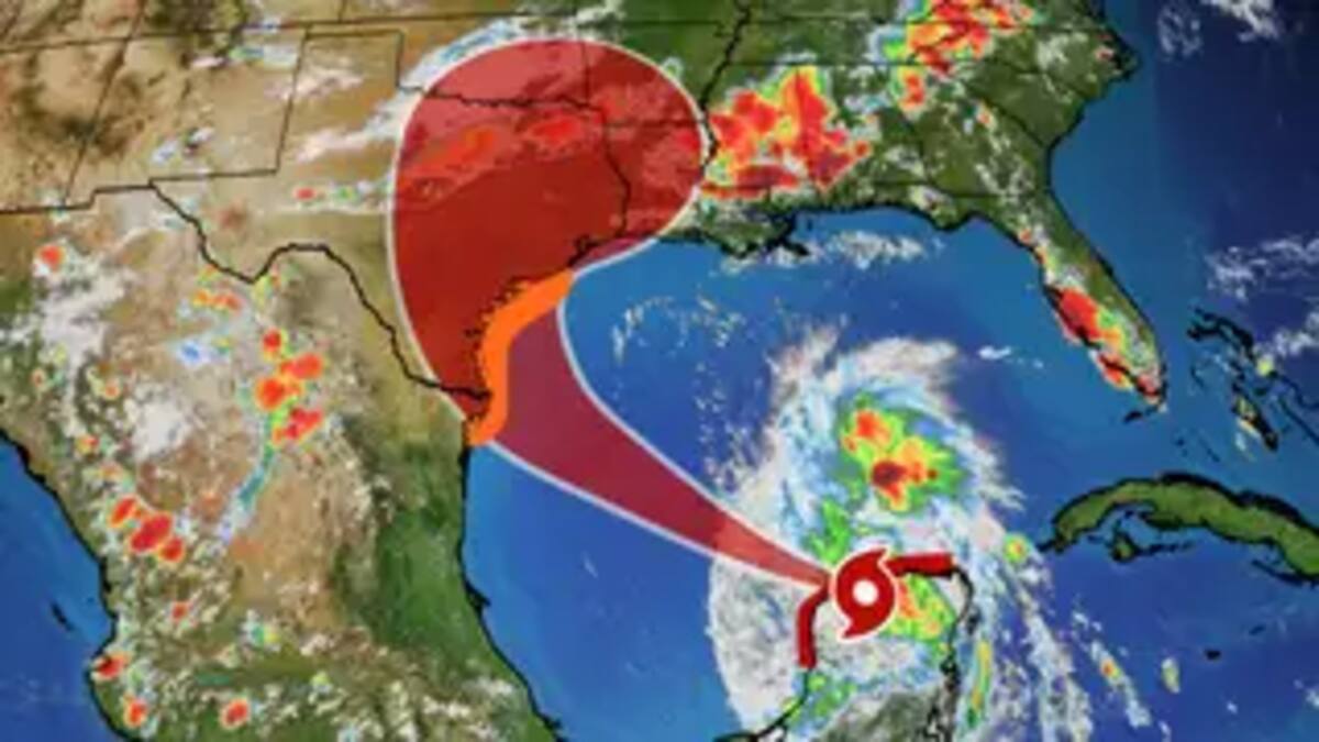 Texas se prepara ante la llegada de Beryl, primer huracán de la temporada.