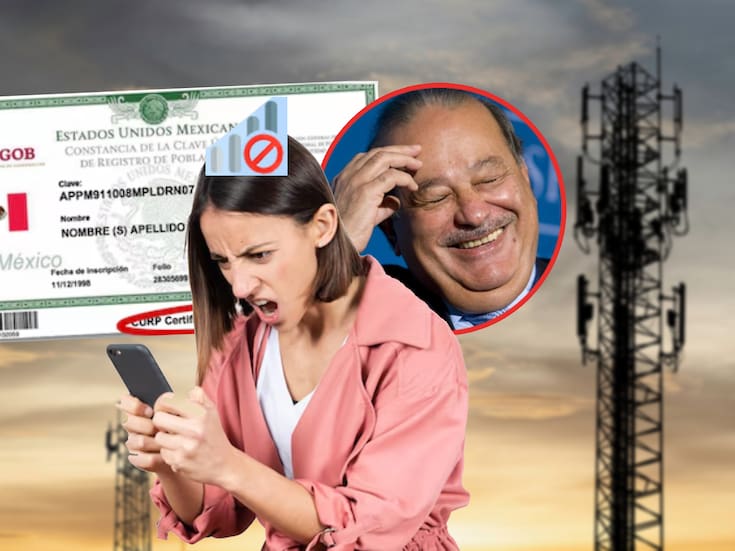 Si vives en México y no vinculas tu línea de celular con tu CURP certificada será bloqueada a llamadas, mensajes y datos, toma en cuenta los requisitos y límites de línea