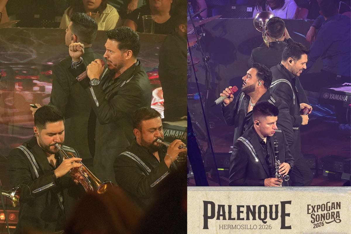 Banda MS llena el Palenque de la Expogan Sonora 2026 con velada romántica y éxitos hasta la madrugada