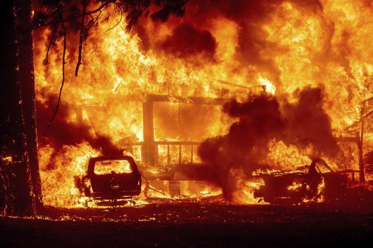 Greenville: el pueblo que ha quedado hecho cenizas por el incendio “Dixie”