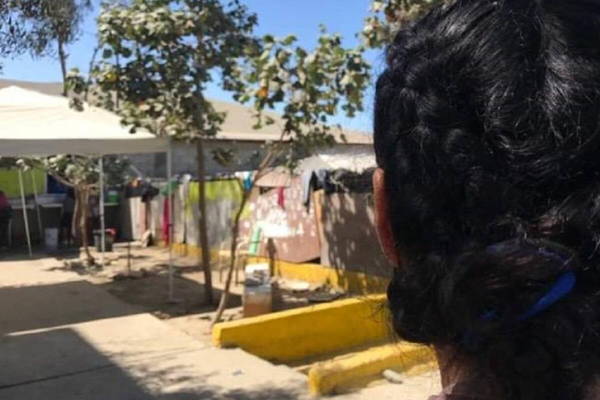 Karla llegó a Tijuana huyendo de violencia en Michoacán