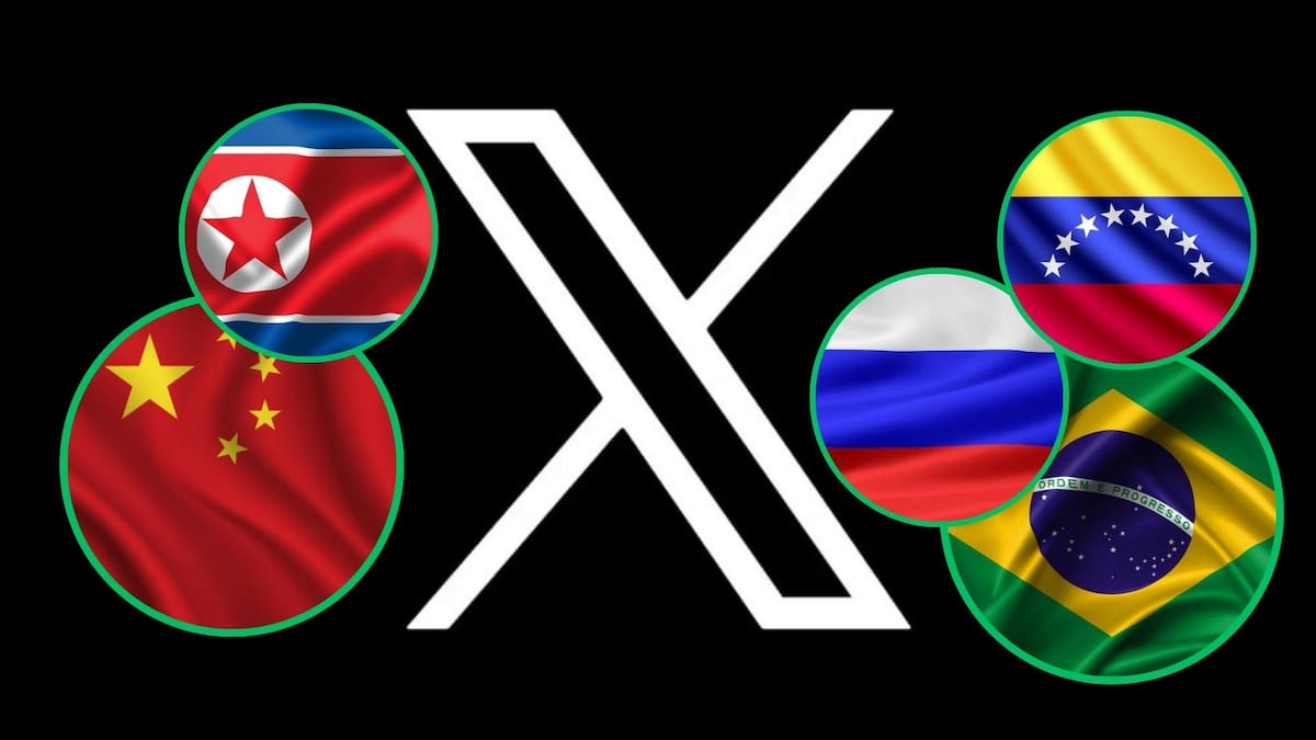 Estos son los países donde se ha prohibido X (Twitter)