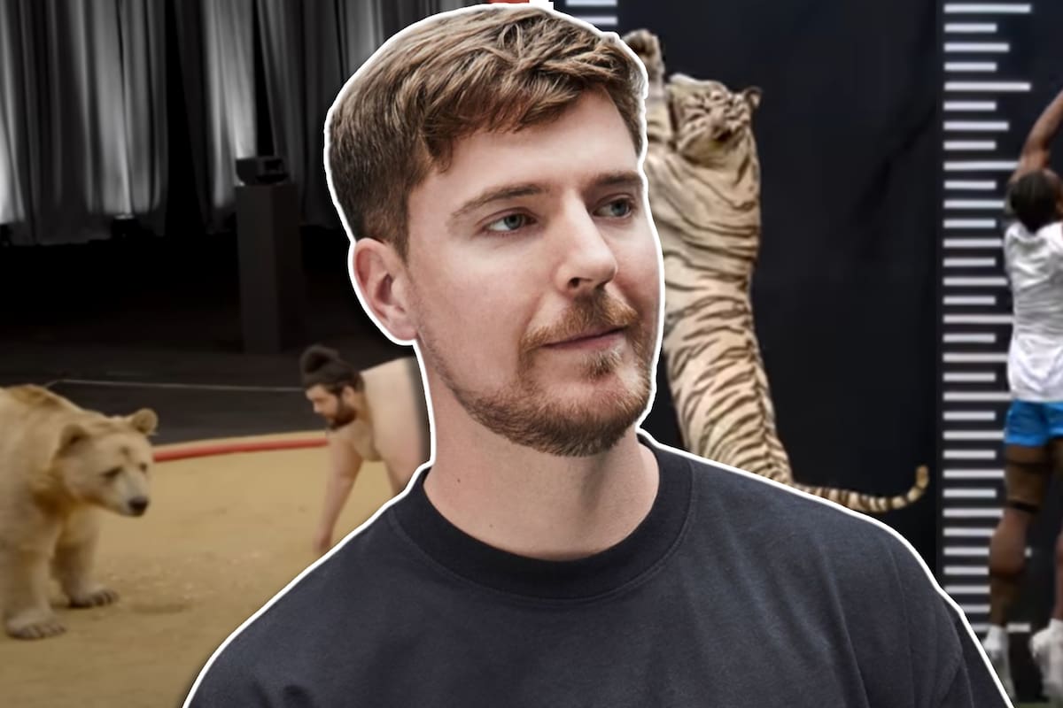 Organizaciones acusan a MrBeast de explotación animal tras polémico video que enfrenta especies contra humanos