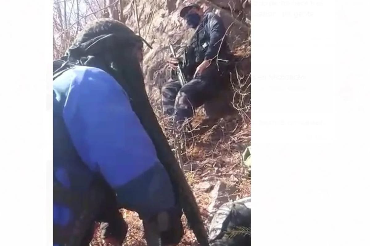 Captan balacera entre Fuerza Aérea Mexicana y Cártel Jalisco