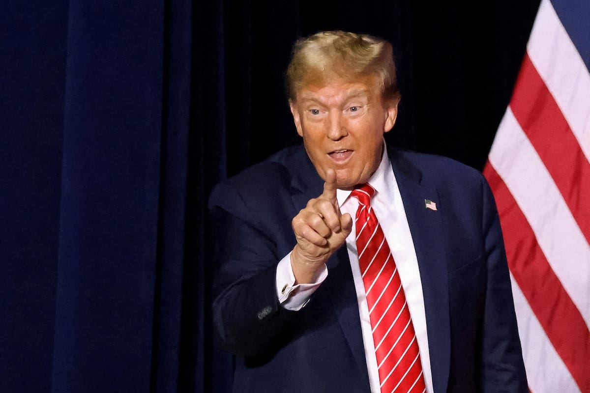 Trump dice que podría “resolver” la disputa por las Malvinas si Argentina y Reino Unido se lo piden