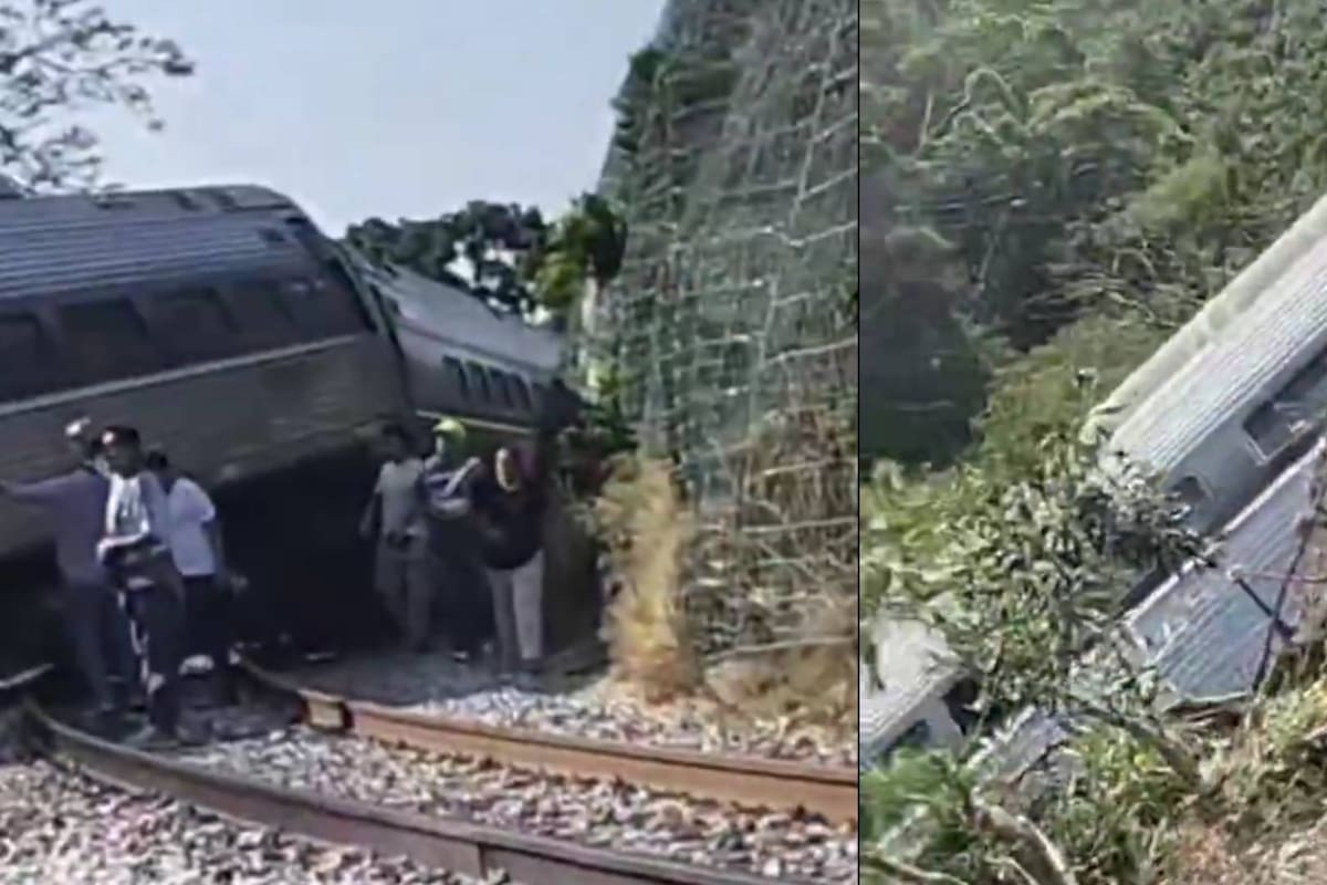 Fallecen de 13 personas tras descarrilamiento del Tren Interoceánico, confirma Semar