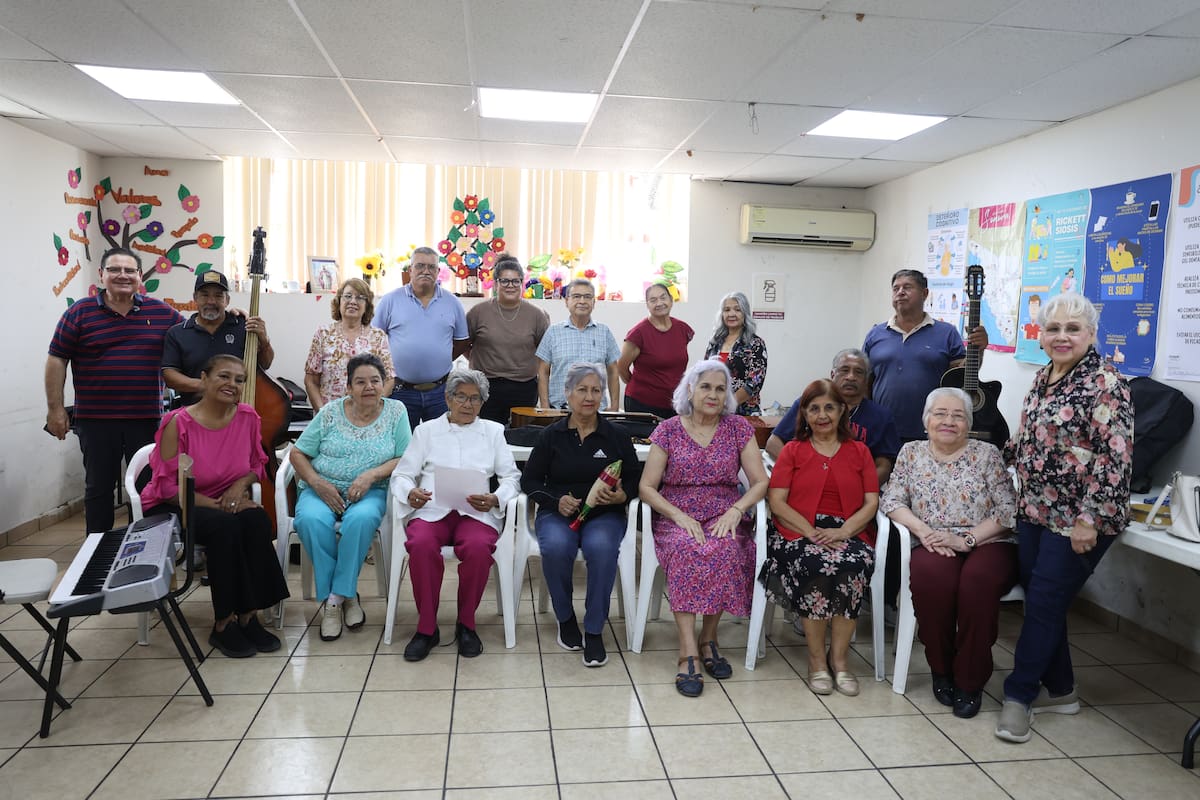 Las clases de música se imparten los viernes, de 11:00 a 13:00 horas, en las instalaciones del Inapam de la colonia Centro.