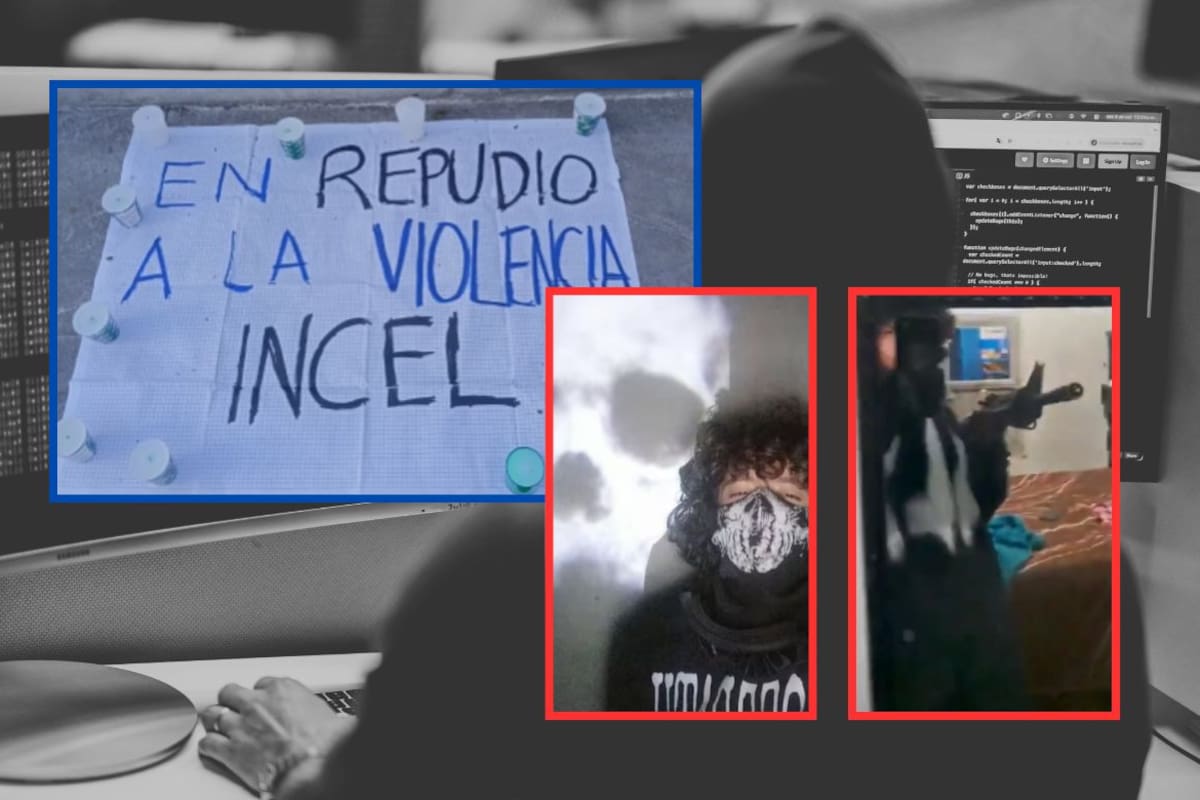 Colectivos de hombres realizan en CDMX la primera marcha contra la violencia Incel tras el feminicidio de dos maestras en Michoacán