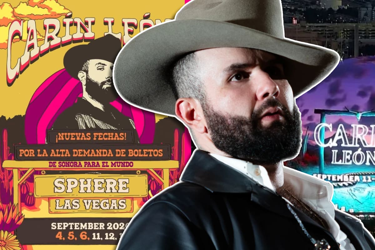 Carín León cerca de agotar boletos para The Sphere de Las Vegas: ¿cuánto cuestan los últimos boletos y cómo comprarlos?