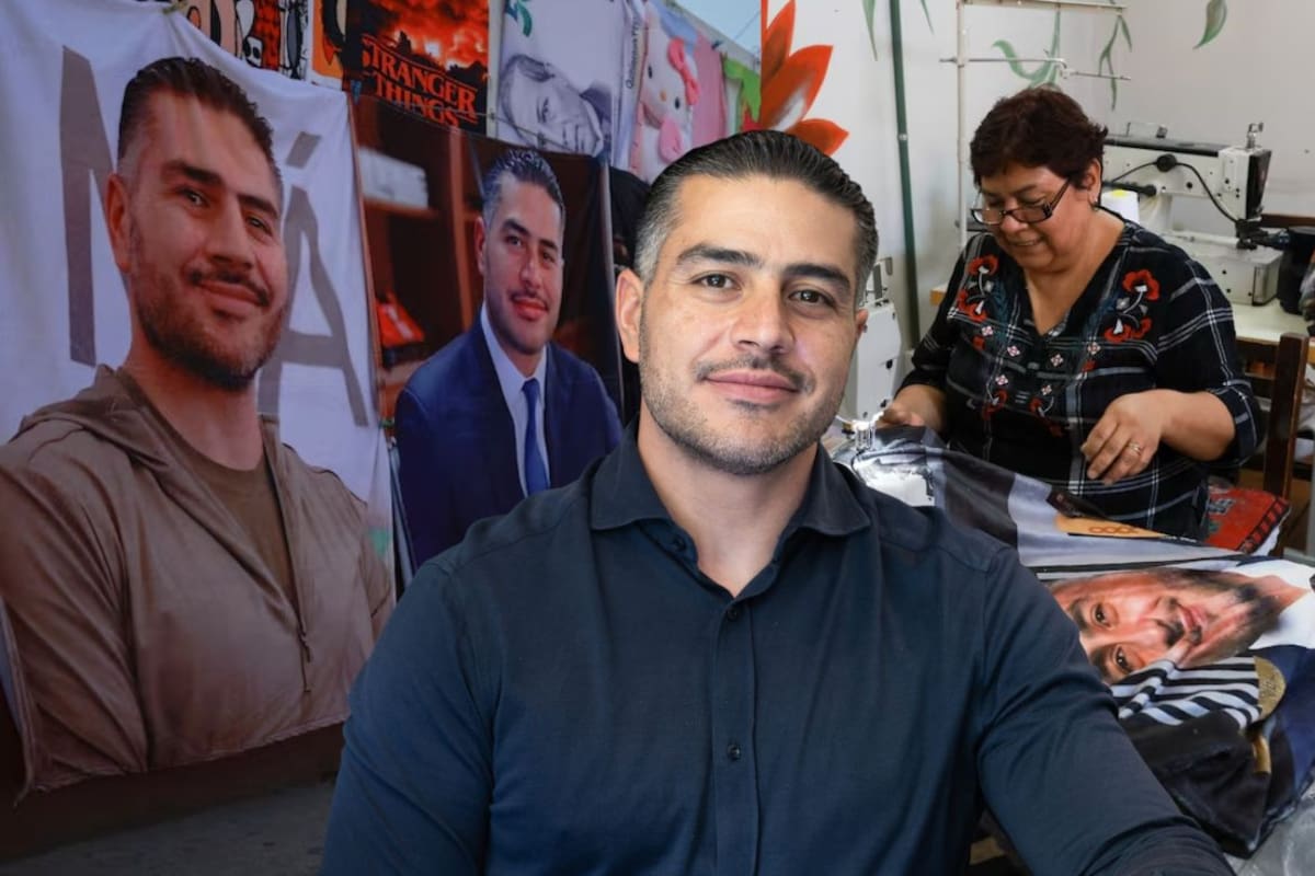 De “Harfuchitos” a mantas tamaño real: la fiebre por el secretario de Seguridad que conquista mercados tras el operativo de “El Mencho”