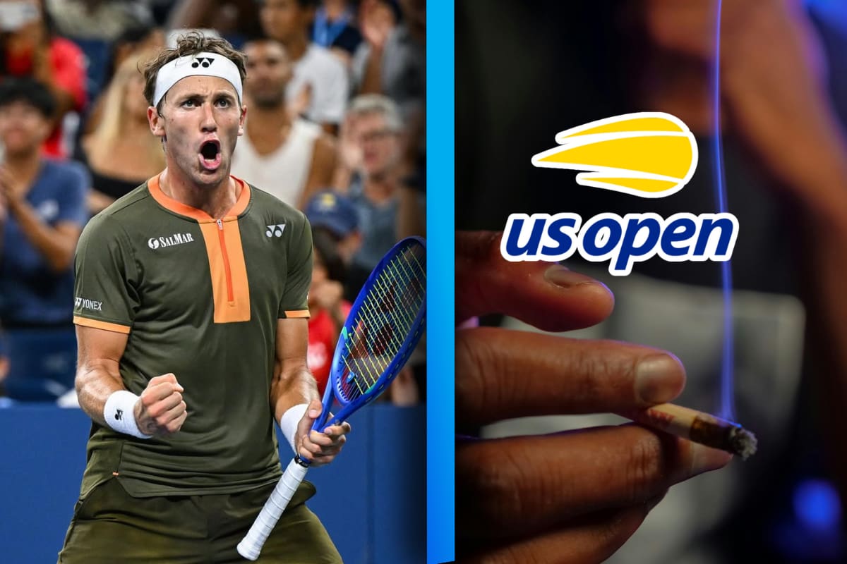 Tenista se queja del olor a marihuana en el US Open: “Está por todas partes”