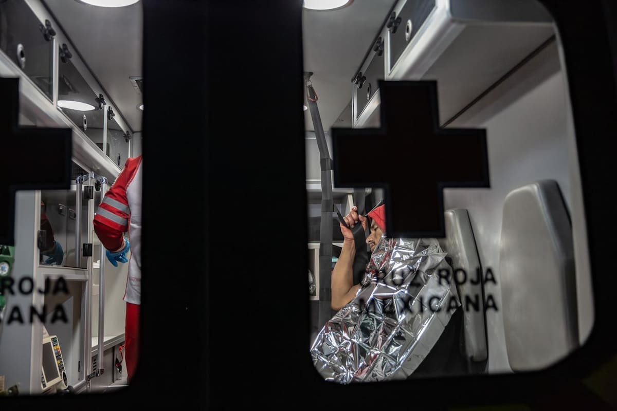 El ataque ocurrió en la colonia Nuevo Milenio; la víctima fue trasladada a un hospital con una herida en la pierna. Foto: Border Zoom