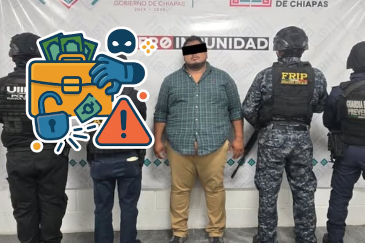 Lo buscaban desde 2017: capturan en Chiapas a empresario acusado de fraude por más de 672,000 pesos en venta de materiales