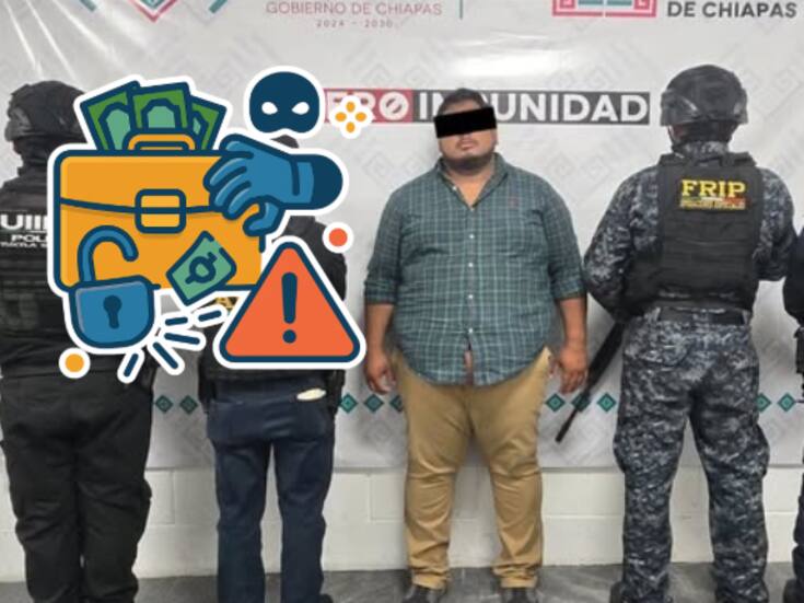 Lo buscaban desde 2017: capturan en Chiapas a empresario acusado de fraude por más de 672,000 pesos en venta de materiales