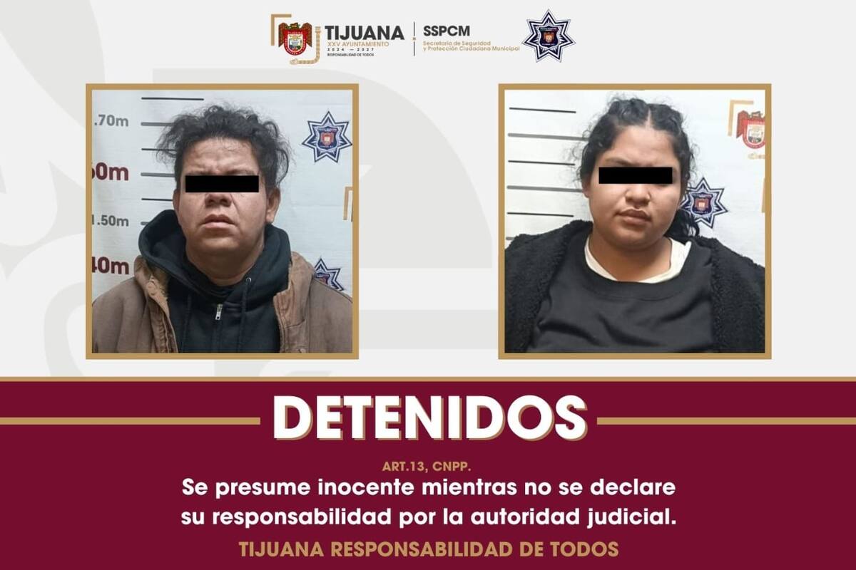 Detienen a pareja armada tras persecución en la colonia Altiplano