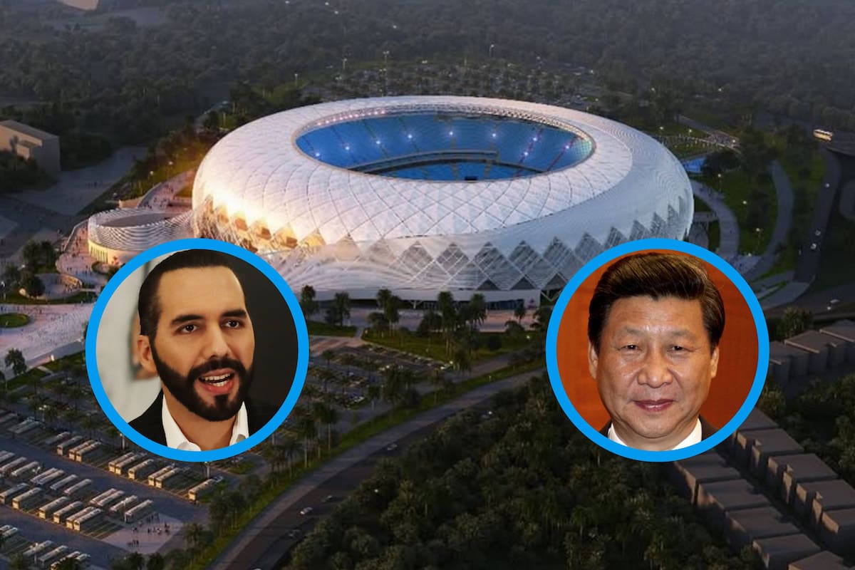 ¿El Salvador tendrá un mejor estadio que el Azteca en 2027? China financia el megaproyecto con 100 millones de dólares