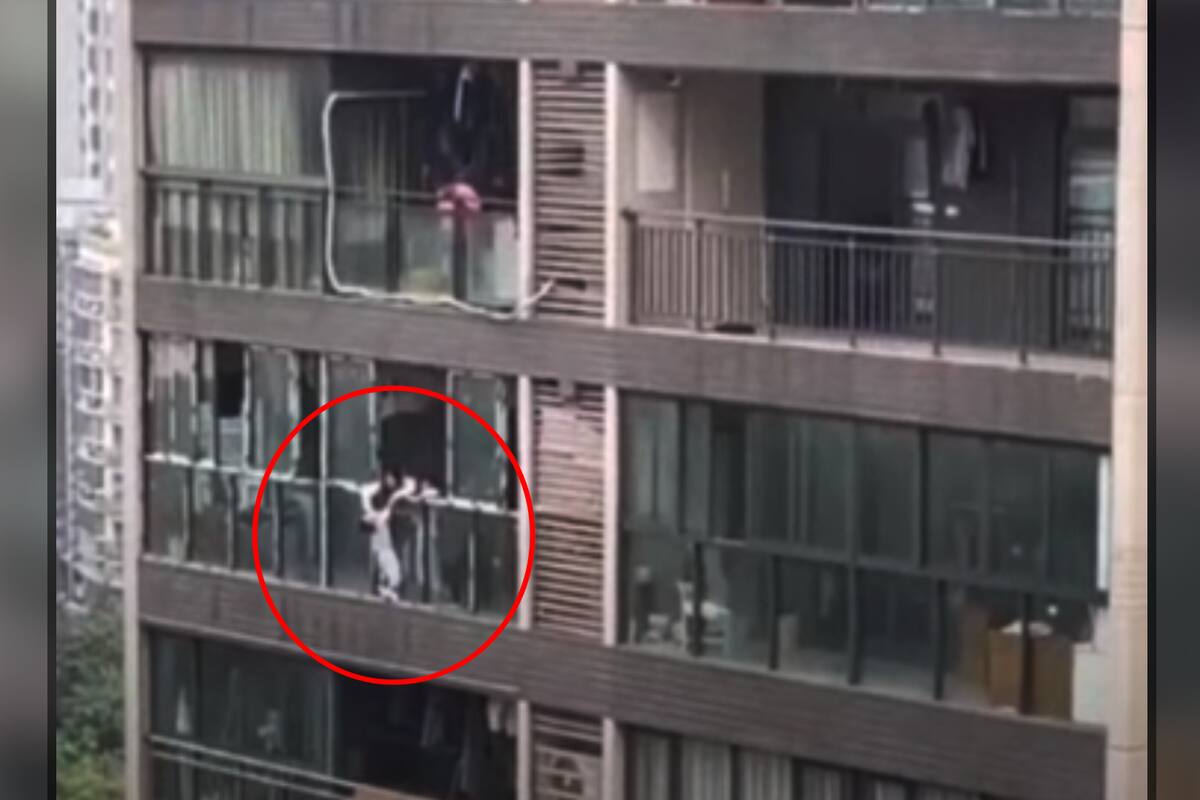 VIDEO: Madre lanza a su hijo de 3 años desde el piso 22 de un edificio en China