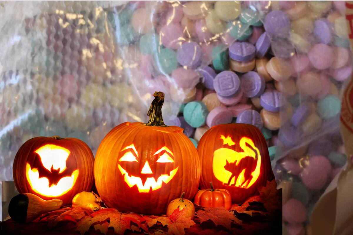 Alerta en Estados Unidos en Halloween por distribución de fentanilo disfrazado de dulces por “narcos” mexicanos