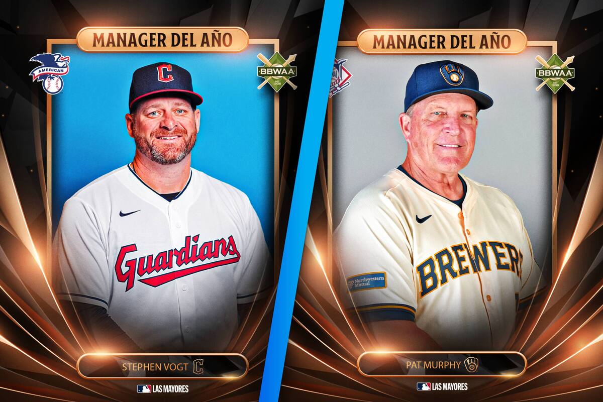 Stephen Vogt y Pat Murphy son reconocidos como Managers del Año 2024 en MLB