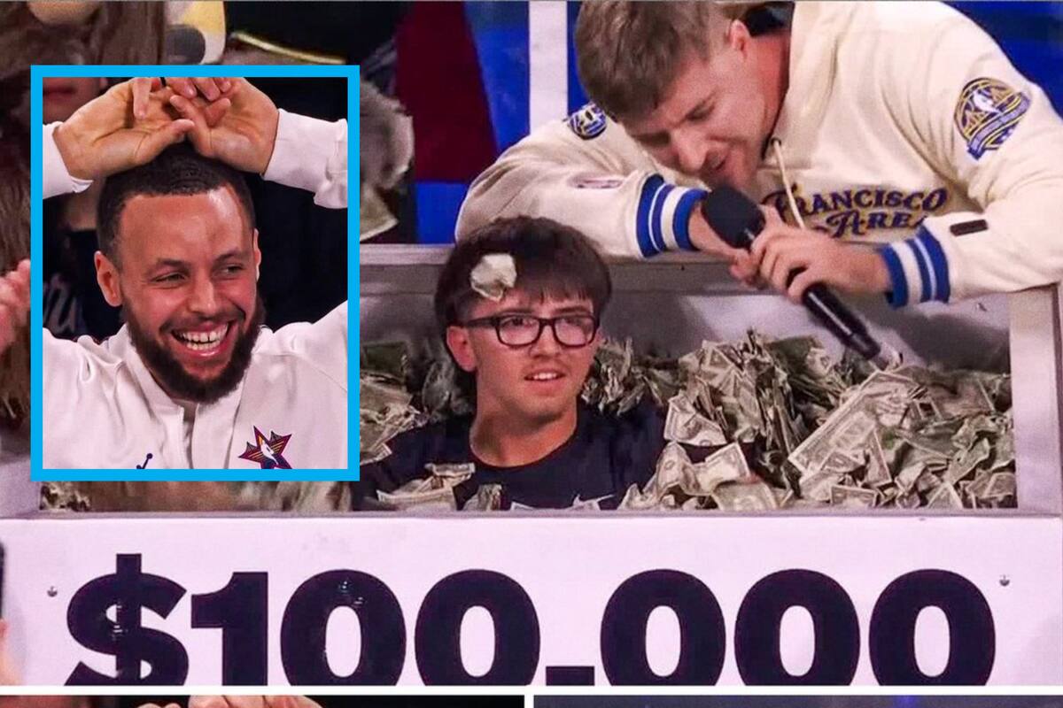 Fan vence a estrella de la NBA y gana 100 mil dólares en reto de Mr. Beast