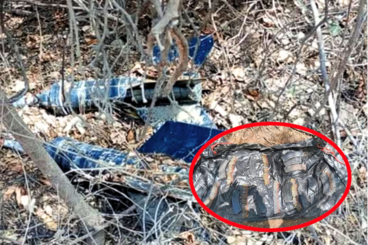 Hallan explosivos lanzables por dron en Culiacán; Ejército y Guardia Nacional aseguran arsenal oculto en El Salado