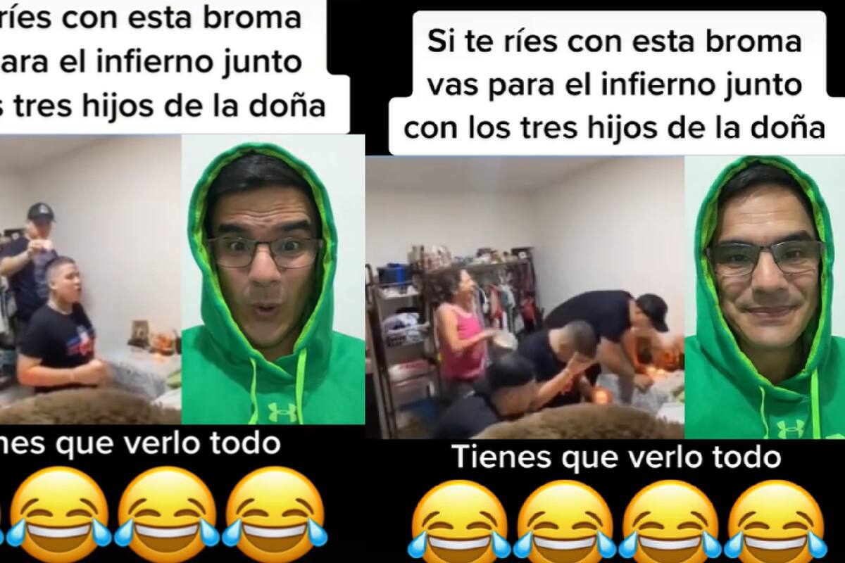 TIKTOK: Jóvenes juegan broma a su madre haciéndole creer que está muerta y reciben "sartenazo"