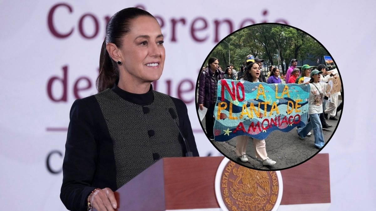 Sheinbaum responde a protestas contra planta de amoniaco en Sinaloa y la defiende como proyecto estratégico para la soberanía alimentaria