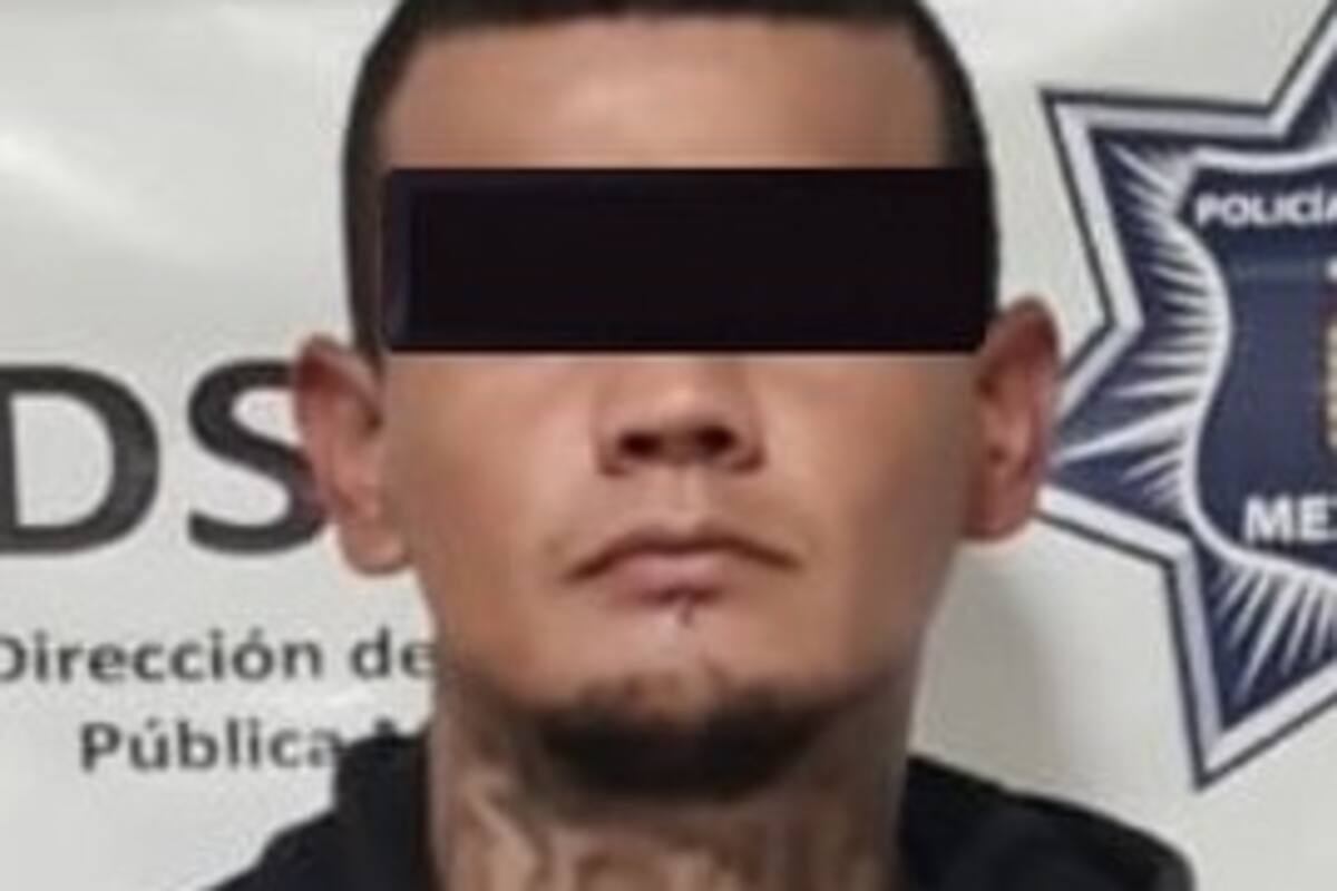 Arrestan a hombre con arma prohibida, vinculado a robos violentos en comercios