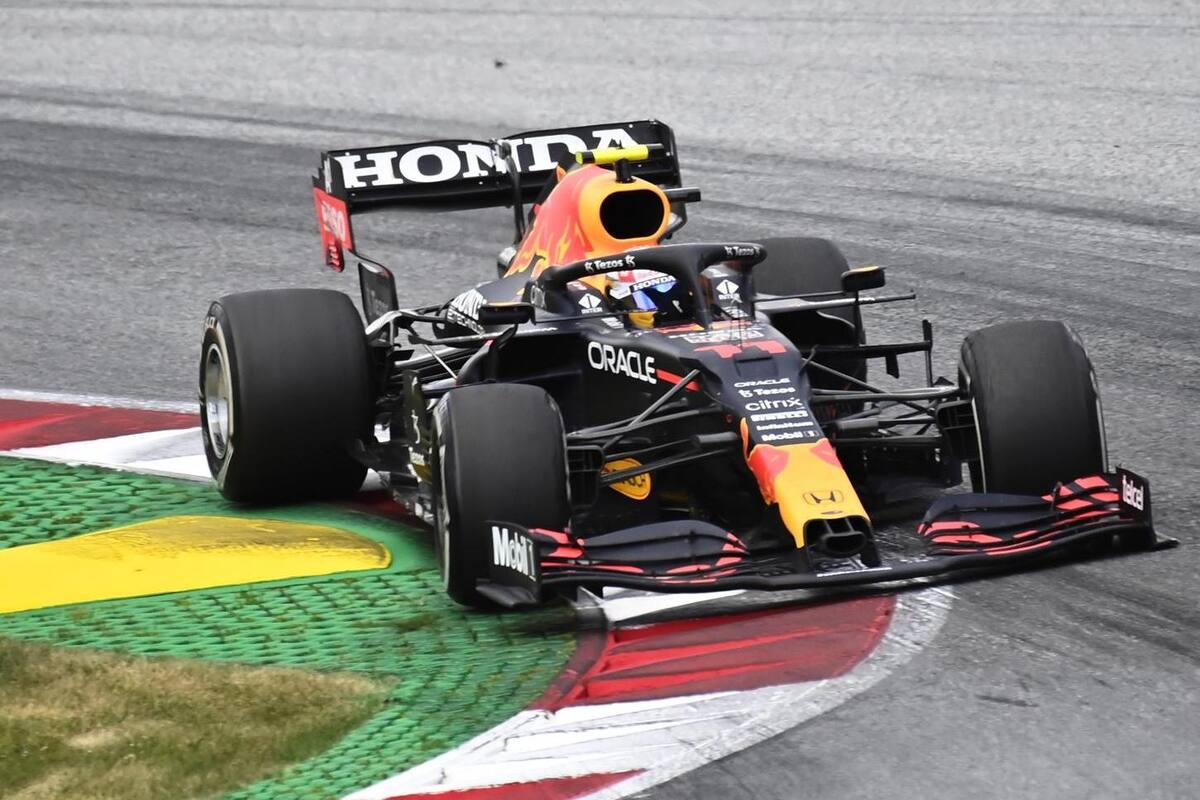 "Checo" Pérez queda a un paso del podio en el GP de Estiria