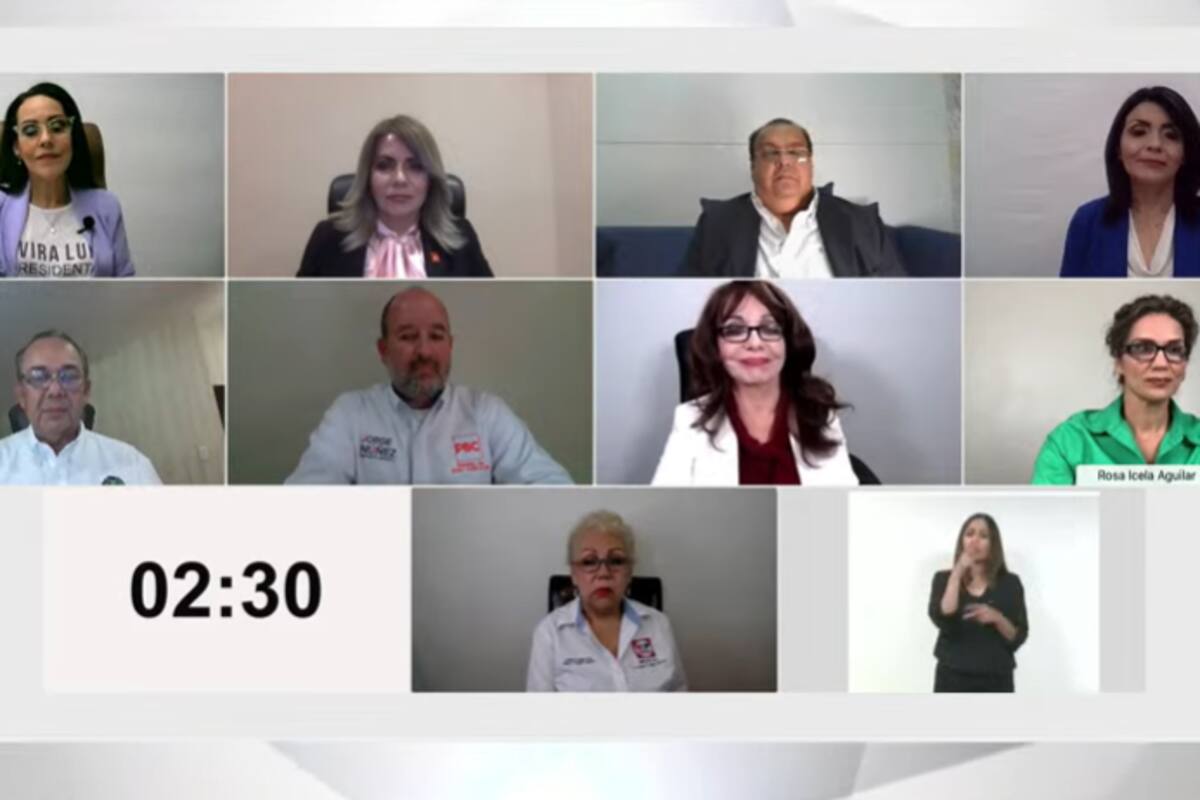 Debate entre candidatos a la alcaldía de Mexicali da inicio