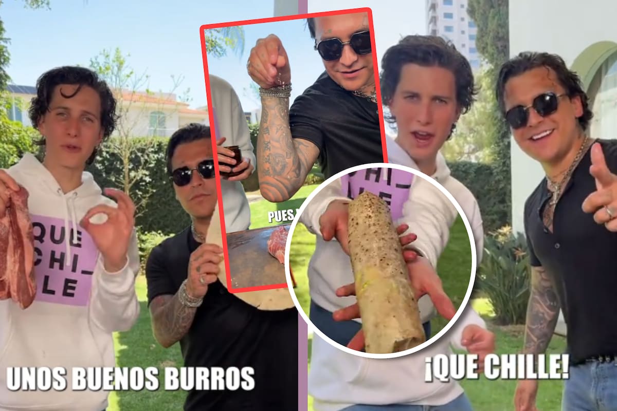 “¡Que chille!”: Christian Nodal y Robe Grill cocinan percherones sonorenses, uno “de rancho” y otro “fresón”
