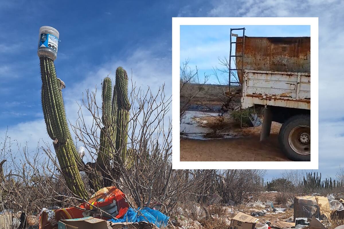 Denuncian nuevo caso de contaminación sobre la reserva de pitayales de Moroncarit