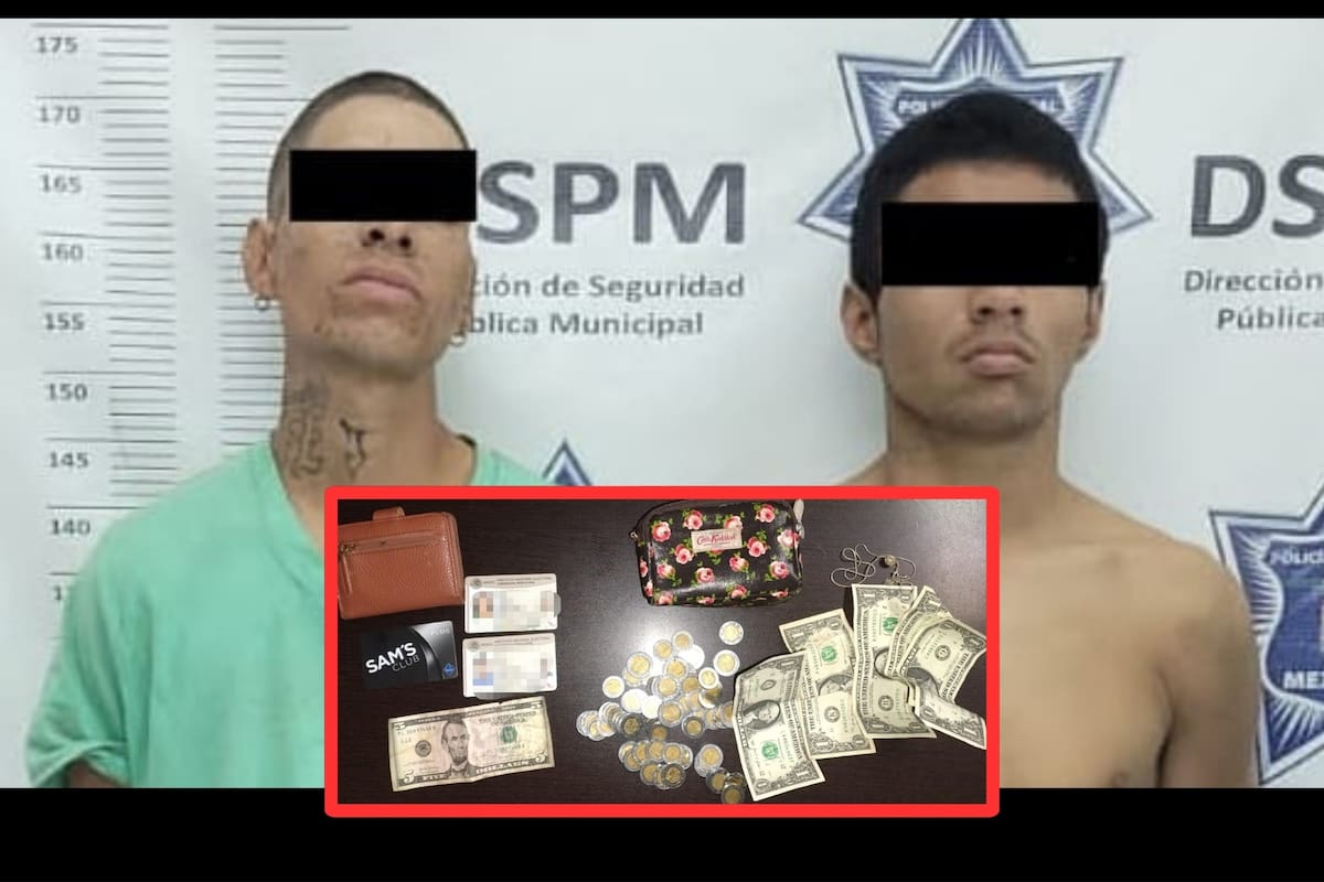 Roban con machete un restaurante de mariscos; dos detenidos