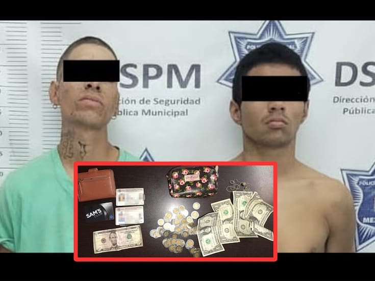 Roban con machete un restaurante de mariscos; dos detenidos