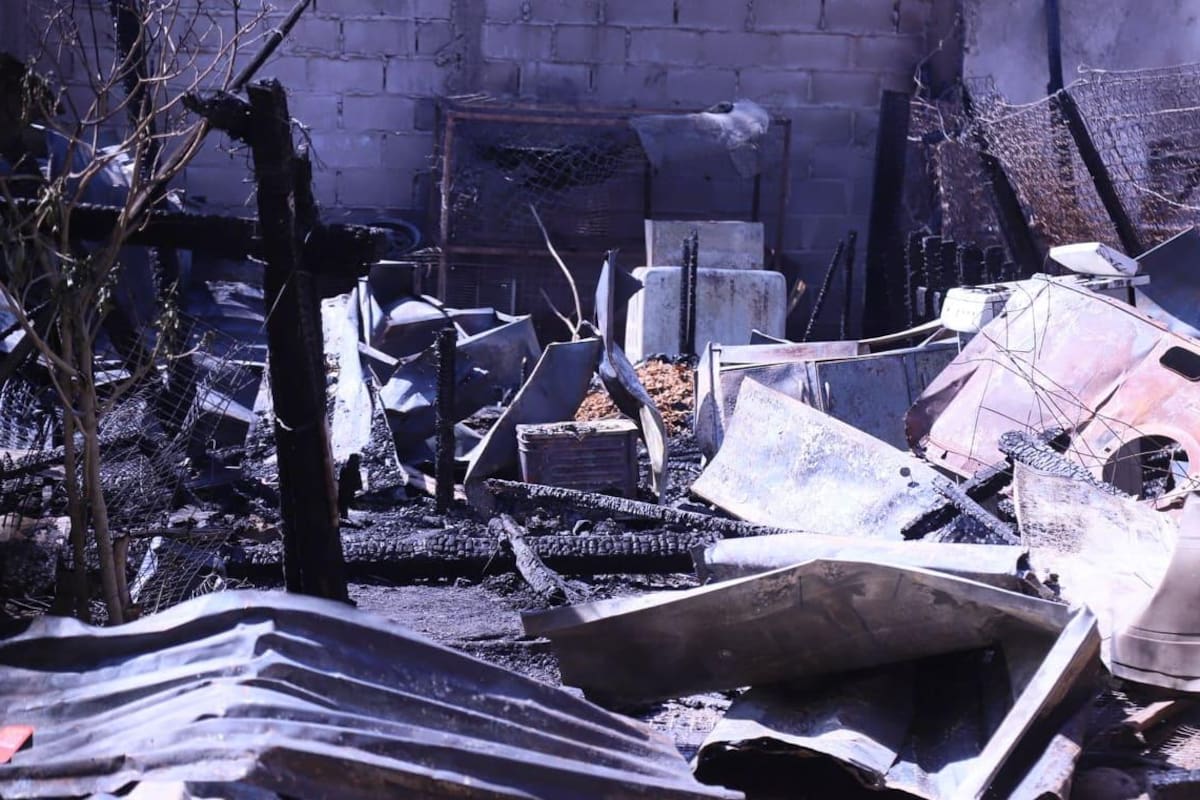 Incendios en Hermosillo: Muere persona de la tercera edad tras incendiarse su hogar en la colonia Solidaridad