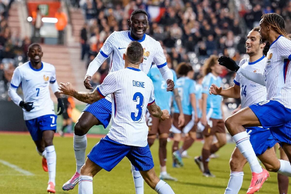 Francia vence a Bélgica con un hombre menos en la UEFA Nations League