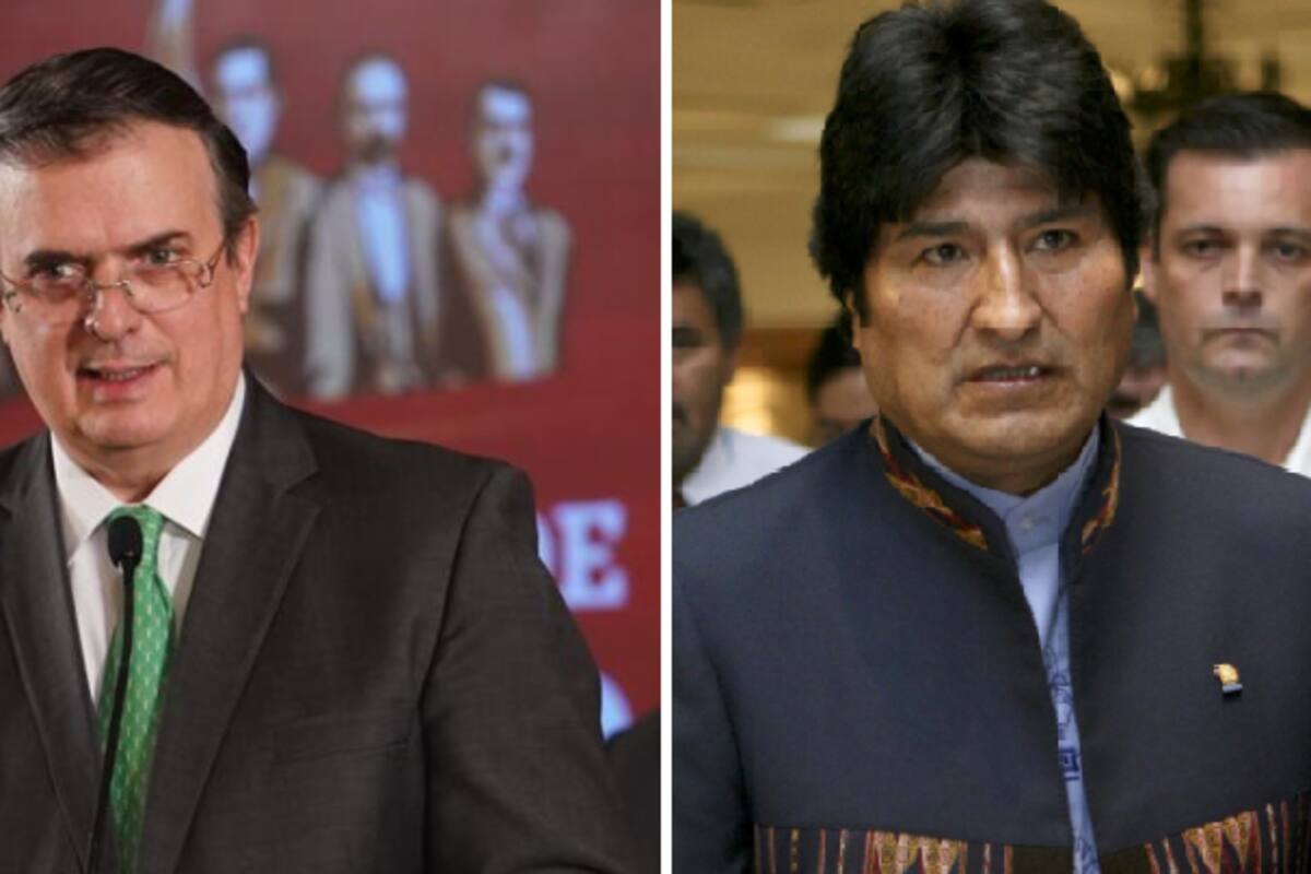 México ofrecería asilo a Evo Morales, sí así se decide: Ebrard