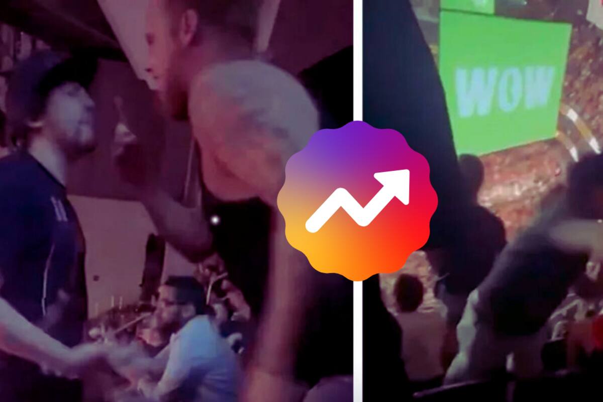 VIDEO: Pelea entre fanáticos se vuelve viral en plena cartelera estelar en UFC 302