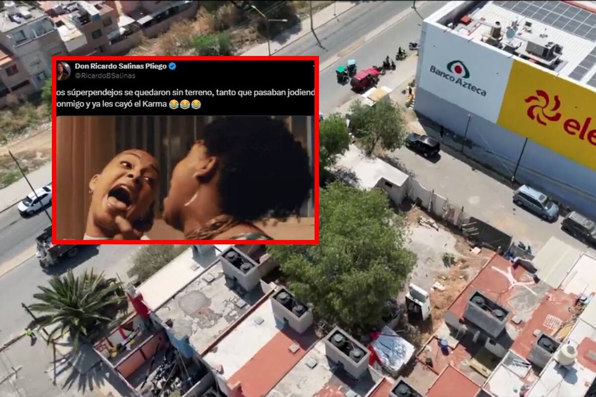 Salinas pliego se burla de invasión de terreno a “El Comandante” de los Supercívicos